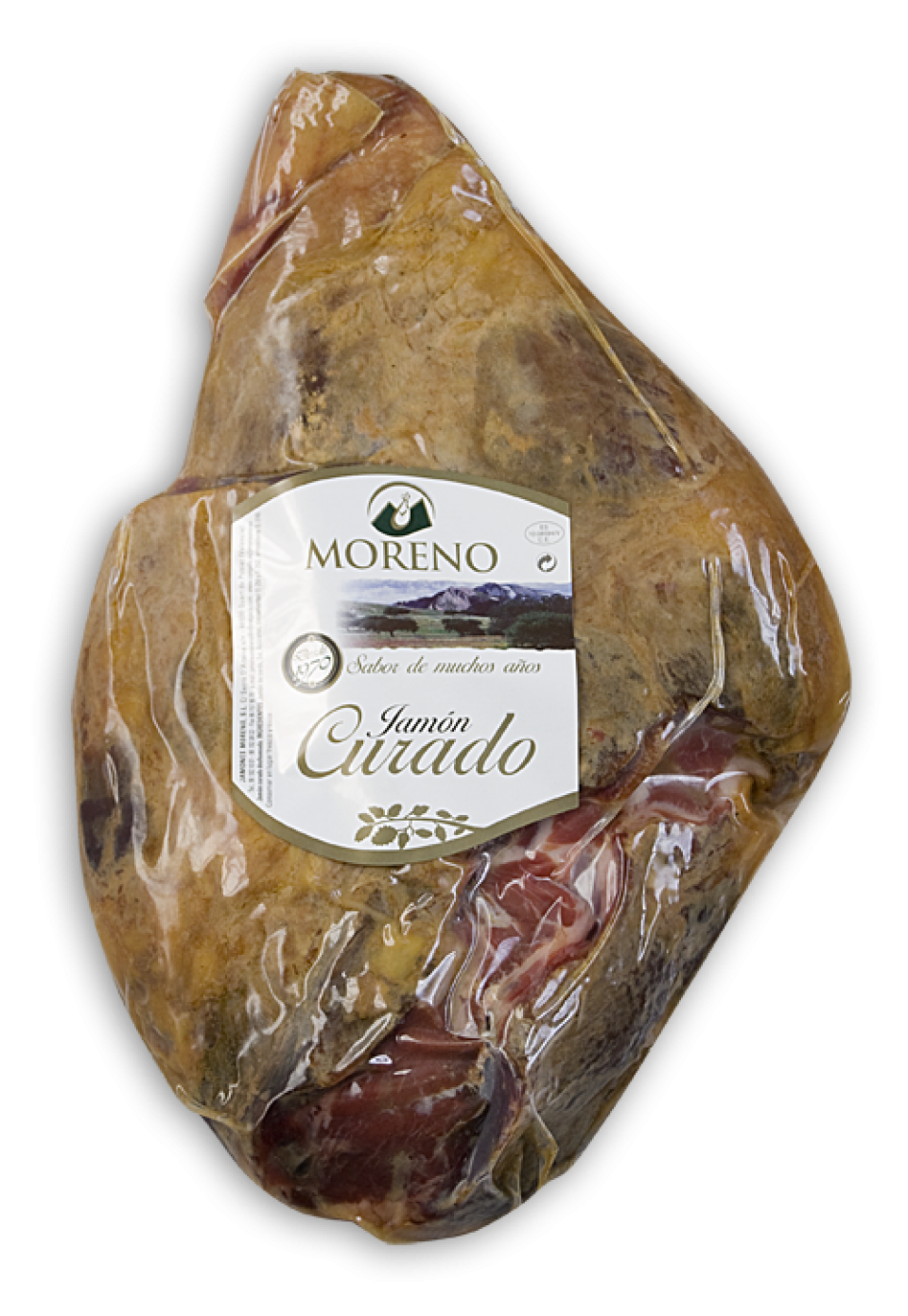JAMBON SERRANO / SIN HUESO / AVEC LA PEAU / MOLDE ESPAÑOL